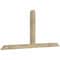 Ekena Millwork Portland Rough Sawn Timber Gable Bracket, Douglas Fir, 84"W x 38"H x 4"D x 4"F, 11/12 Pitch GBW084X38X0404POR00RDF - alternate 4